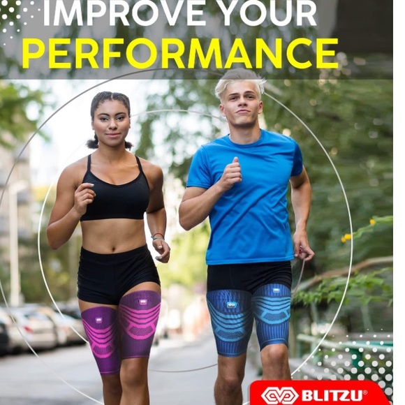 Thigh Brace. Hamstring Quad Wrap. Anti Slip Compression Sleeve for Your Legs - Picture 4 of 6